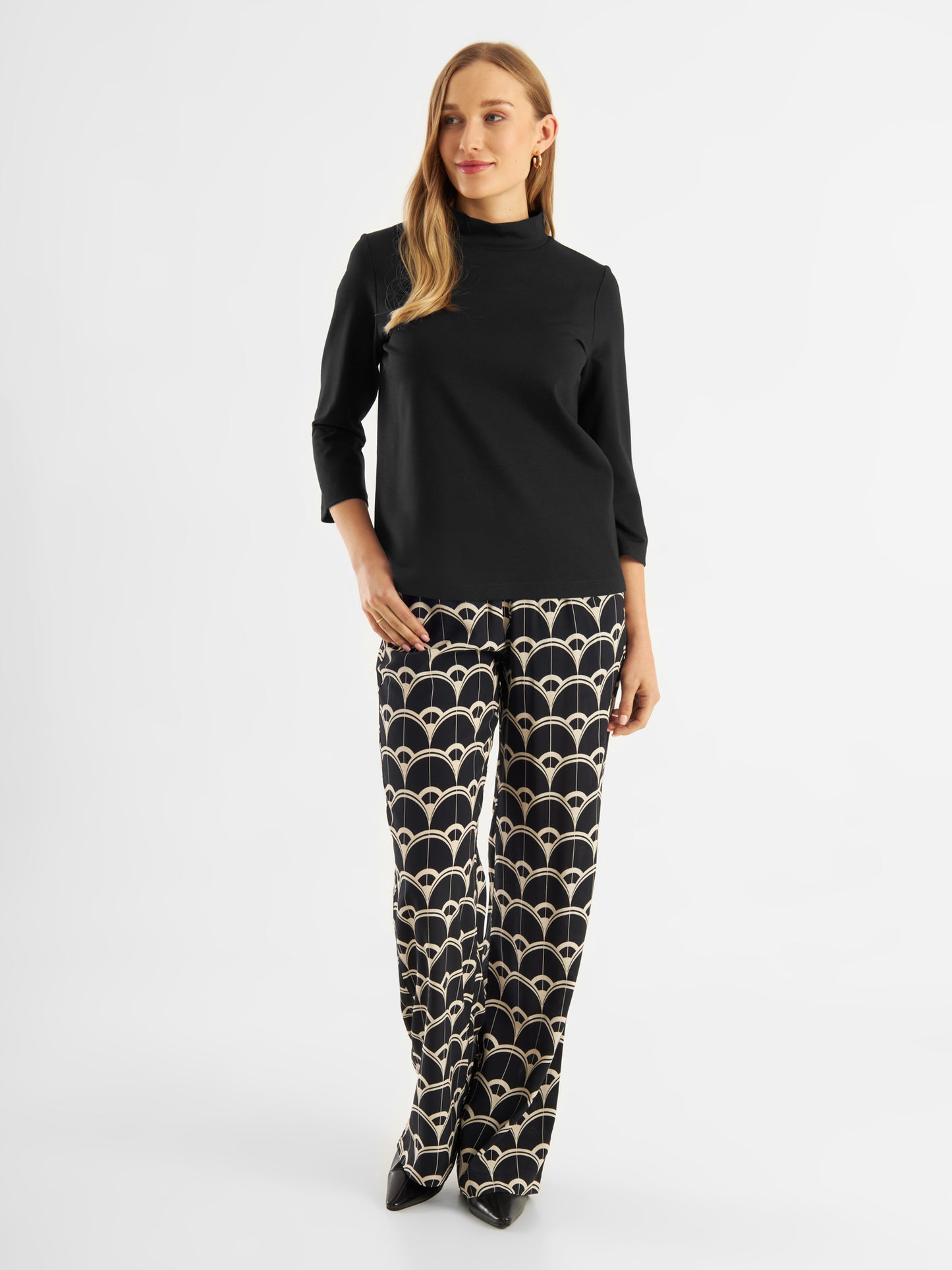 Punta Top Mock Neck